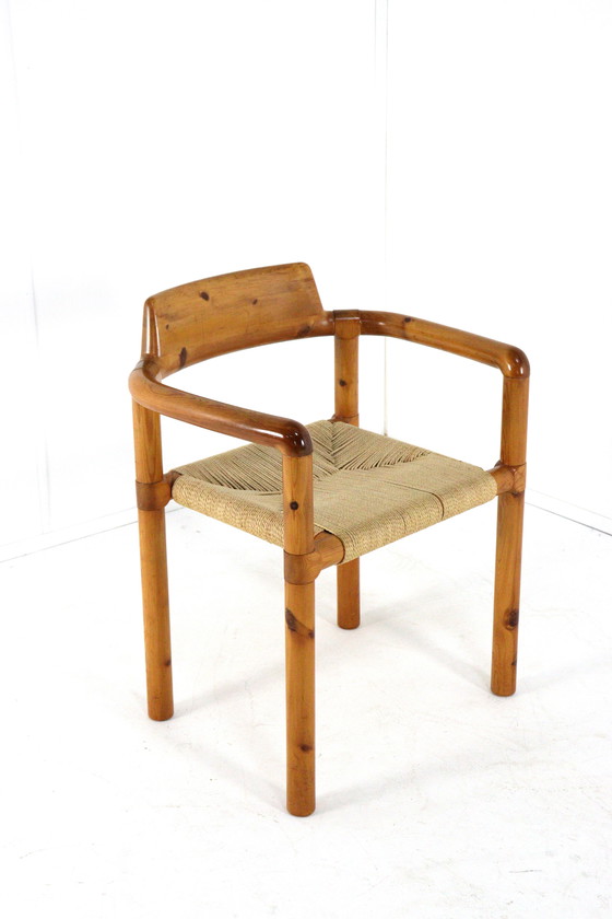 Image 1 of Set 7 Stoelen Eetkamestoelen in Stijl van Daumelier