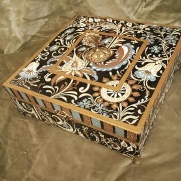 Large Box for Jewelry, Scarves, Bracelets, etc.