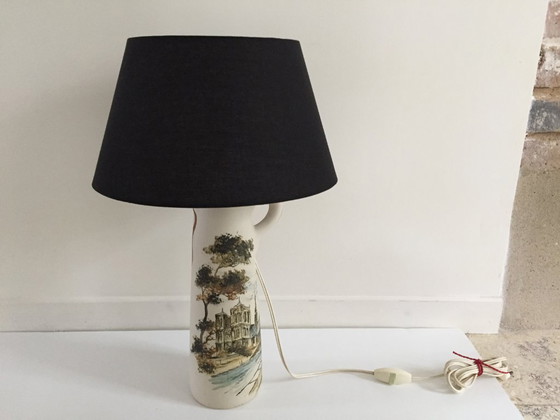 Image 1 of Lampada in ceramica fatta a mano da CAZALAS Francia