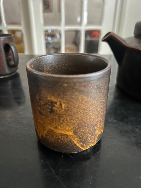 Image 1 of Ruska theeservies van Ulla Procopé voor Arabia