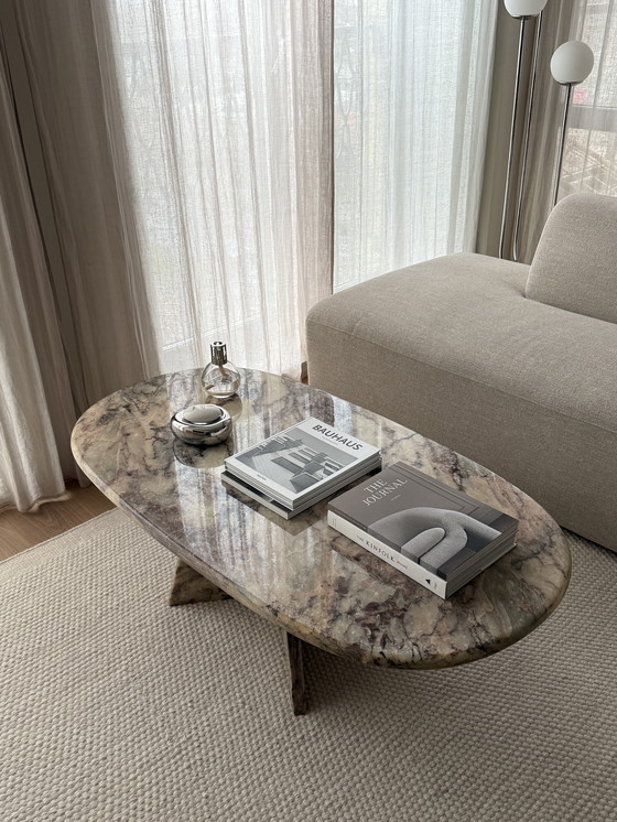Image 1 of Vintage marble coffee table, Italy 1970