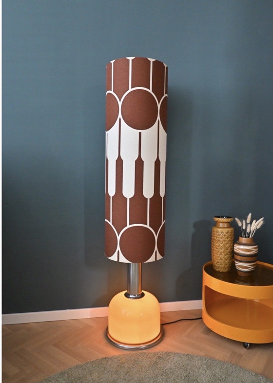 Image 1 of Prachtige Doria Retro Vloerlamp - Drie lichtstanden