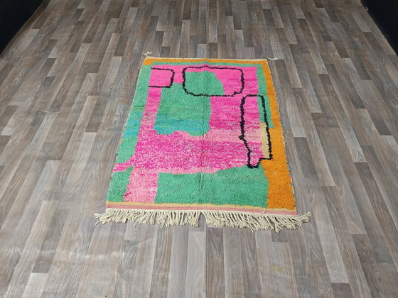 Alfombra tradicional hecha a mano 250cm x 150cm Marroquí – Wool (photo 3 of 11)