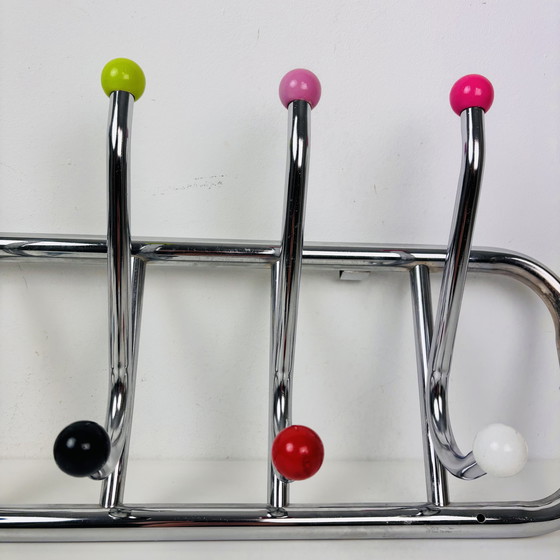 Image 1 of Appendiabiti da parete originale Sputnik cromato