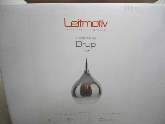 Image 1 of Neu – Leitmotiv Drup Große Pendelleuchte – Chrom