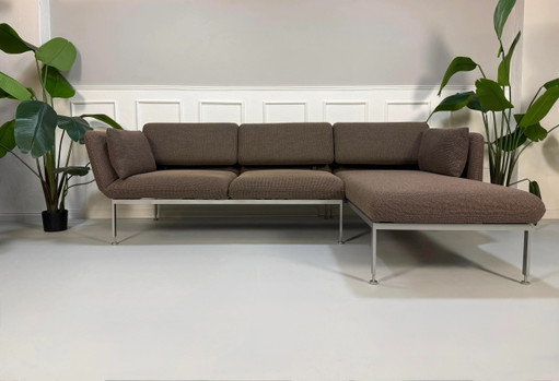 Brühl Roro Medium Ecksofa Stoff Braun Ausstellungsstück