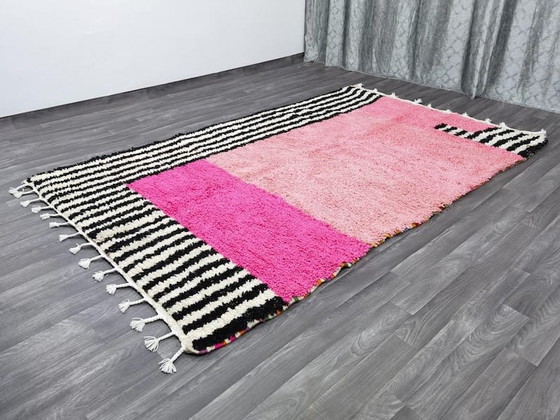 Tapis En Laine Naturelle Tissé À La Main Traditionnelle Sur Mesure 2/3 M – Alessi, Wool (photo 5 of 10)