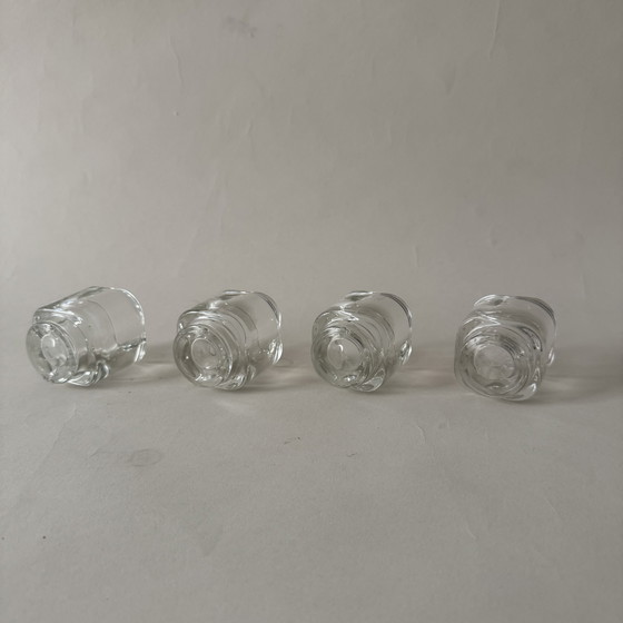 Image 1 of Portacandele in vetro di Joe Colombo per Arno Italia anni '60