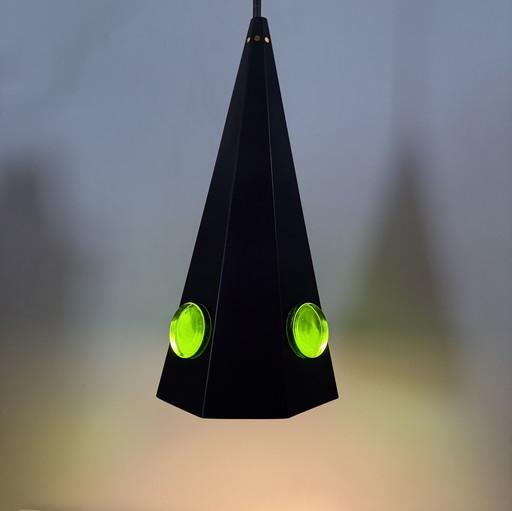 Danish design hanging lamp by Svend Aage Holm Sørensen for Holm Sørensen & Co, 1960s