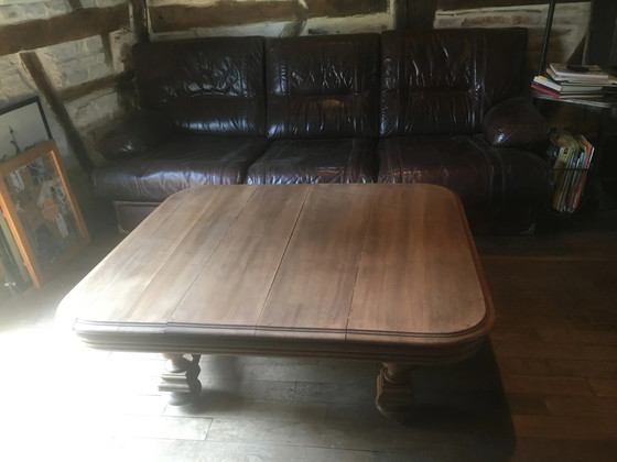 Table basse en chêne sur roulettes – Tables basses (photo 14 of 16)