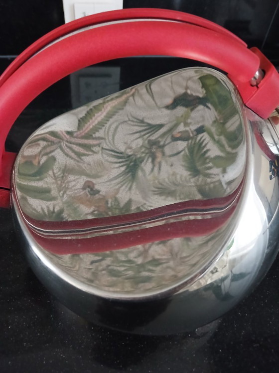 Carlo Giannini, Bouilloire Sifflante Modèle 'Arabica' – Accessoires de cuisine, Plastic, rvs (photo 8 of 10)