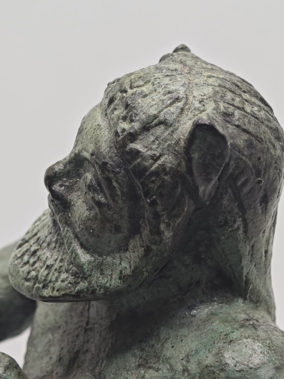 Image 1 of Bronze satyr, late 19th/early 20th century