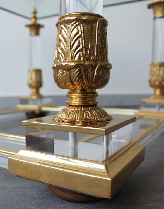 Image 1 of Maison Charles salontafel, Hollywood Regency stijl