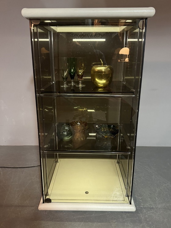 Image 1 of Mid-Century Italian Design 'Bogo' Vetrinetta Showcase Cabinet Designed by Carlo Bartoli for Rossi di Albizzate, Italy 1970s. 