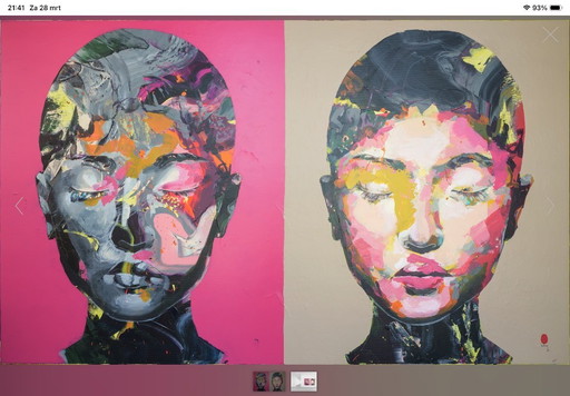 Kunstwerk schilderij Ha Duong 200x120