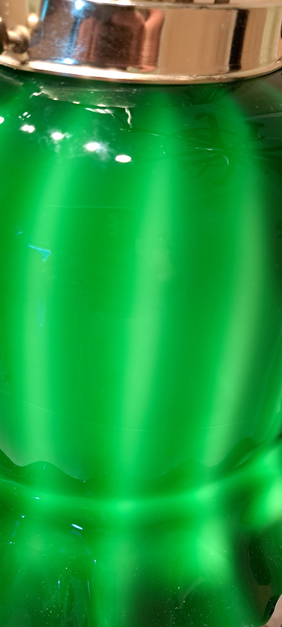 Image 1 of Pendelleuchte d'epoca Peill & Putzler - Grün, anni '70
