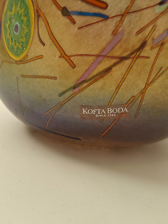 Image 1 of Kosta Boda vase type Tornado designer Bertil Vallien