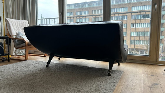 Image 1 of Montis Canyon Gerard van den Berg Chaise Longue – Gijs Papavoine (Black Leather)