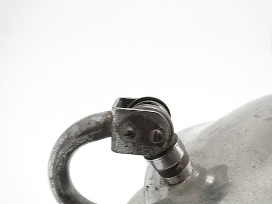 Chrome-Plated Metal Table Lamp by J. Hurka for Napako, Czechoslovakia, 1950s (photo 2 of 13)