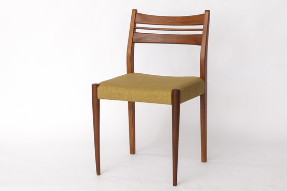 Image 1 of Set of 4 Vintage Teak Dining Chairs by Habeo, Germany – 1960s Mid-Century Modern