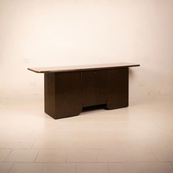 Luigi Saccardo Credenze in radica Mid Century Gasparello 1970 – Postmodern (photo 7 of 26)