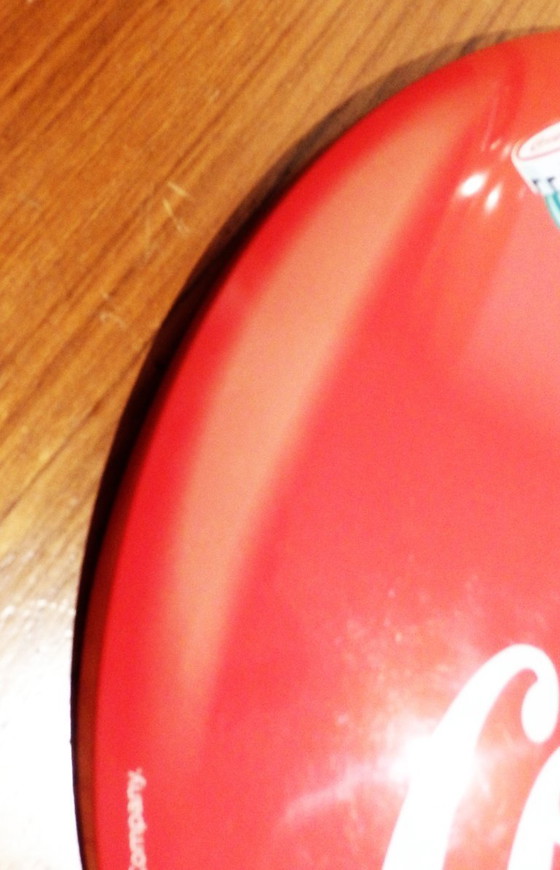 Image 1 of Coca-Cola-Schild/Knopf