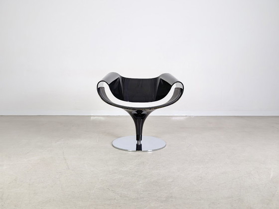 Image 1 of ZÜCO Perillo chair Martin Ballendat black lounge chair leather