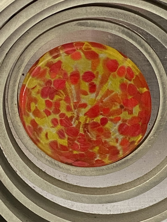 Image 1 of Angelo Brotto Skulpturale Wandleuchte Esperia Edition 1970