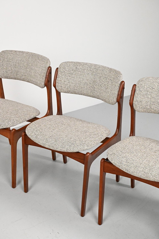 Image 1 of Set of 5 Erik Buch OD 49 chairs