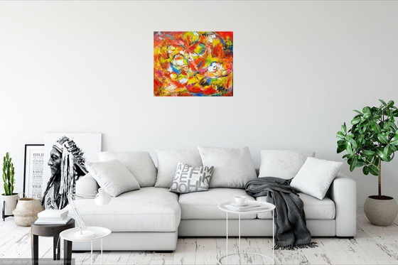 Image 1 of Claude CARVIN - Hope Song - Artist's Painting