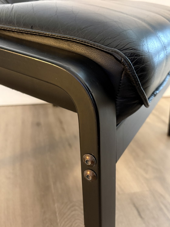 Vintage Design Hocker Van Het Deense Merk Unico – Hockers en poefs, Leather, Wood (photo 4 of 15)