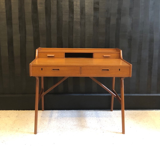 Bureau vintage en teck Arne Wahl Iversen