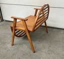Design Bench by Jansen Furniture - Walnut - For Indoor Use