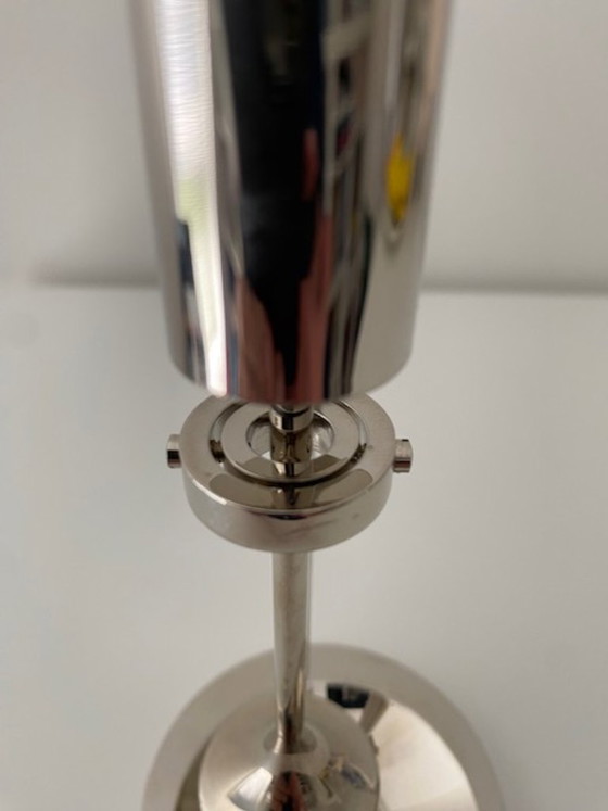 Image 1 of Gyro olielamp "Copenhagen. Ilse D. Ammonsen.  Daproma Denmark. Jaren 80. 