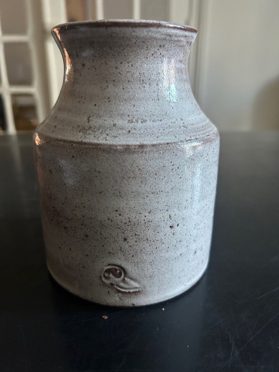 Image 1 of Vaso in ceramica di legno di tiglio realizzato da Jeanne e Norbert Pierlot