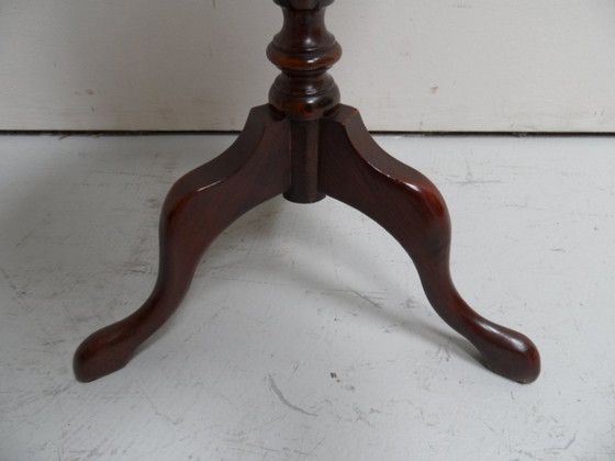 Image 1 of Vintage ronde bijzet tafel