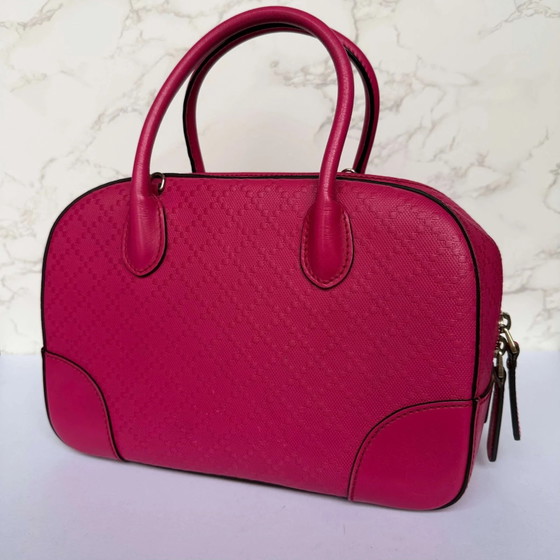 Bolso satchel Gucci Diamanté de piel rosa – Bolsos de hombro (photo 23 of 23)