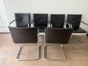 6 sedie da pranzo Arco Swing