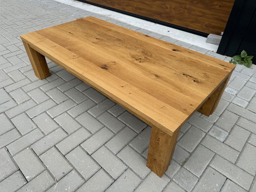 Bert plantagie Oliver Tavolino in legno di quercia l140x70