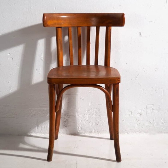 Antique Thonet bistro chairs (c.1900). Set of 2 pieces #14 – Dining chairs (photo 23 of 25)