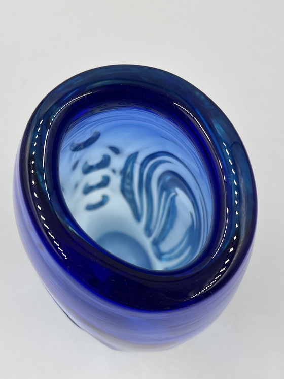 Image 1 of Vase Bleu de Murano