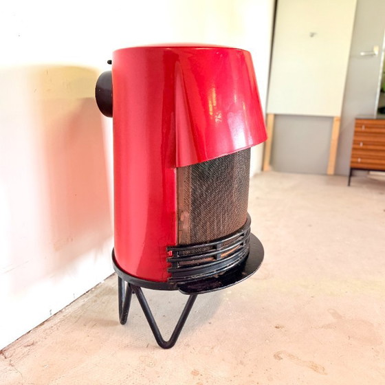 Image 1 of Red vintage wood stove, Tasso Denmark