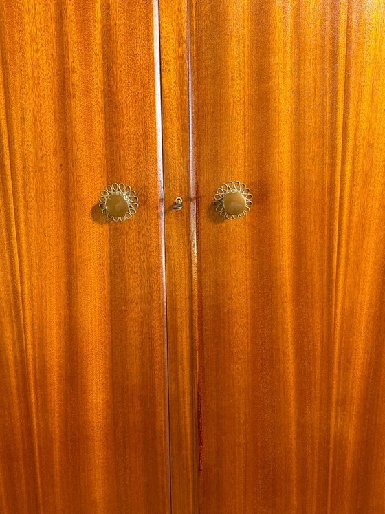 Image 1 of Mid Century Retro Teak Wardrobe by McIntosh (Circa 1960)  A stylish mid century modern teak wardrobe by the renowned British fur