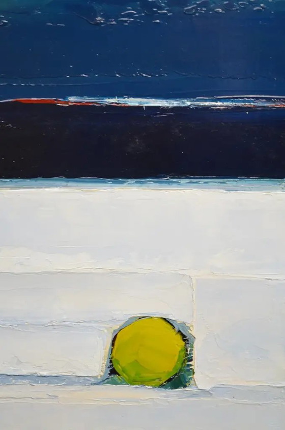 Michel Petiot, bekend als Micha "The Fruits" (1989) Canvas, gesigneerd – Schilderijen & Tekeningen (photo 8 of 11)