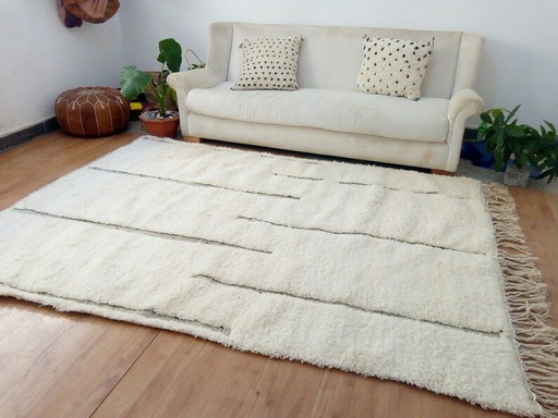 Groot Marokkaans wollen tapijt 3/4 m – Aime Té, vloerkleden en tapijten, Wool (photo 2 of 5)