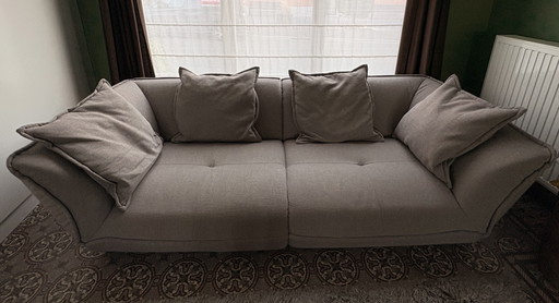 Designbank, fauteuil en voetenbank – banken, Textile (photo 2 of 8)