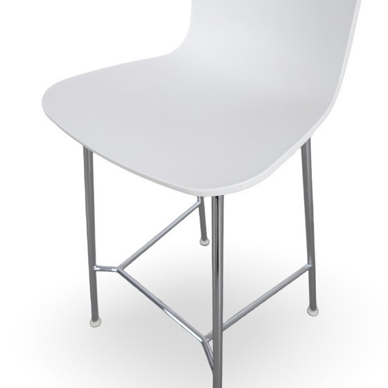 Image 1 of Set di 4 sgabelli da bar Vitra HAL RE, versione cucina, Jasper Morrison