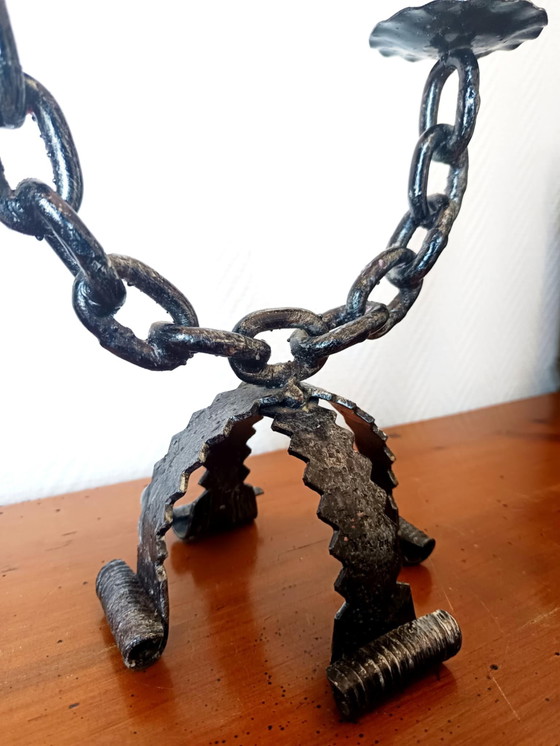 Image 1 of 2x Candelieri Brutalisti Italia, 1970