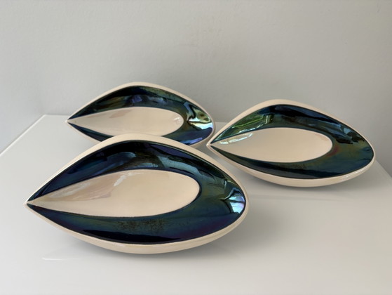 Set Van 3 Vintage 1960’s Verceram Schaaltjes, Model 6794, Frankrijk – Decoratieve objecten, Ceramic (photo 10 of 12)