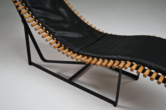 Image 1 of Chaise longue con respaldo alto de Peter Strassl, Alemania, años 70.